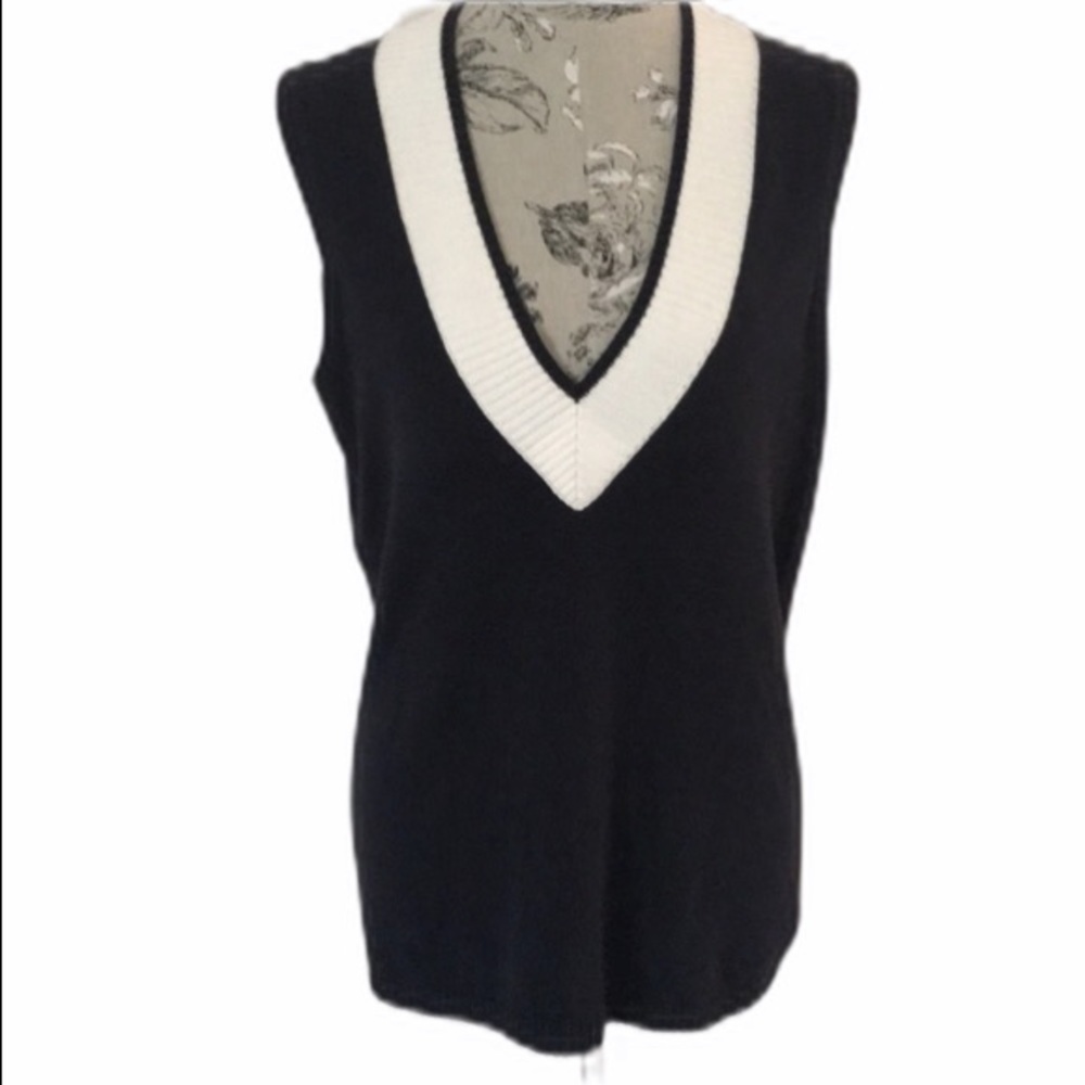 Adrienne Vittadini Black Sweater M